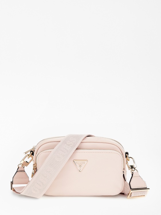 Gemma Saffiano Mini Crossbody Guess розово