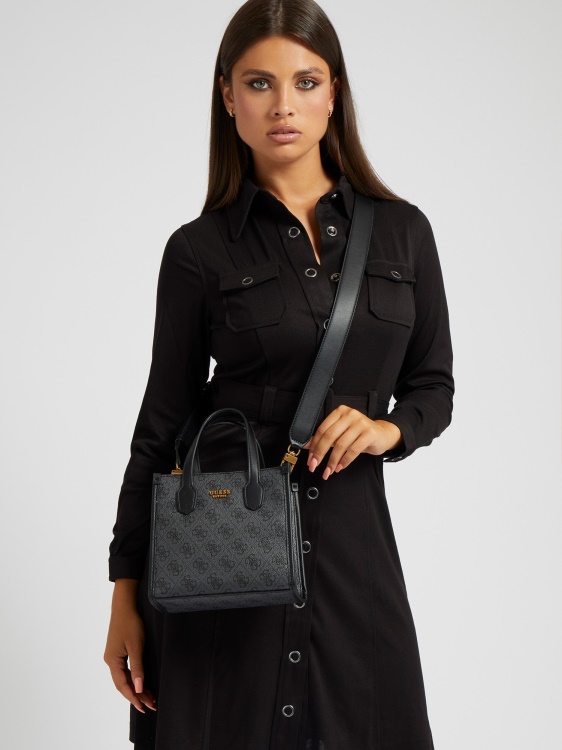 Silvana 4g Logo Mini Shopper Guess сиво