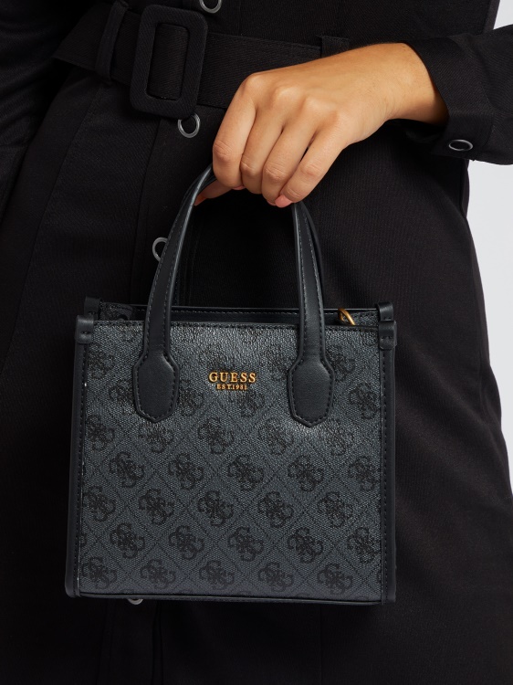 Silvana 4g Logo Mini Shopper Guess сиво