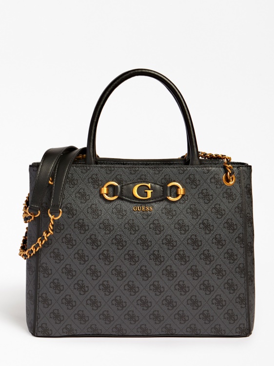 Izzy 4g лого макси чанта Guess сиво