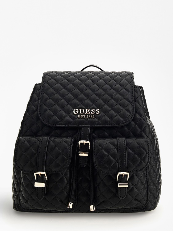Guess черна ватирана раница Adam