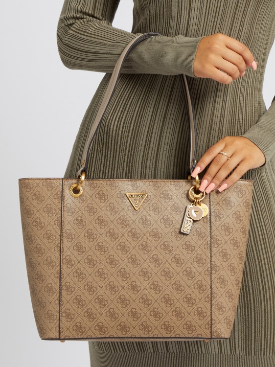 Noelle 4g ​​​​лого Shopper Guess кафяво