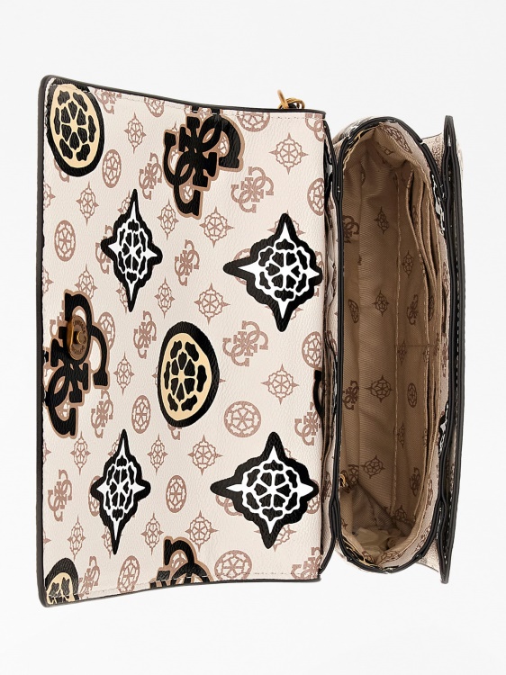 Abey 4g Bojour Logo мини Crossbody крем Guess