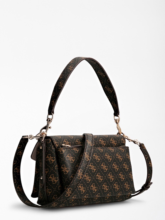 Guess кафява еко чанта Brenton