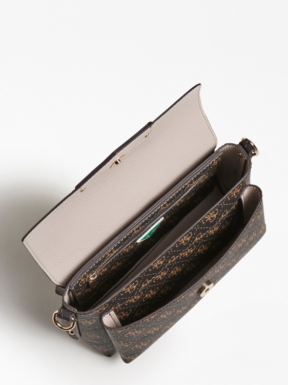 Guess кафява еко чанта Brenton