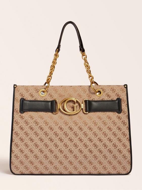 Guess Aileen 4g Logo Shopper черно