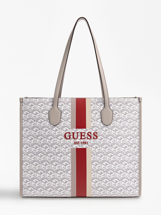 Guess Krem​​​​​​silvana G Cube Logo Shopper