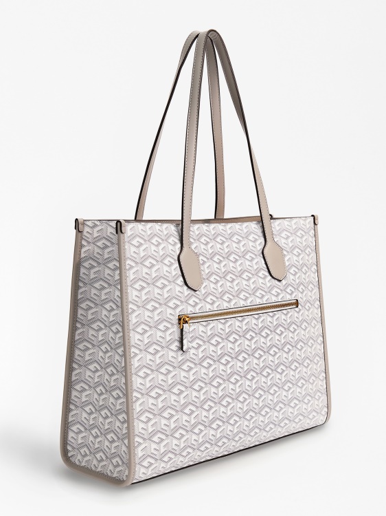 Guess Krem​​​​​​silvana G Cube Logo Shopper