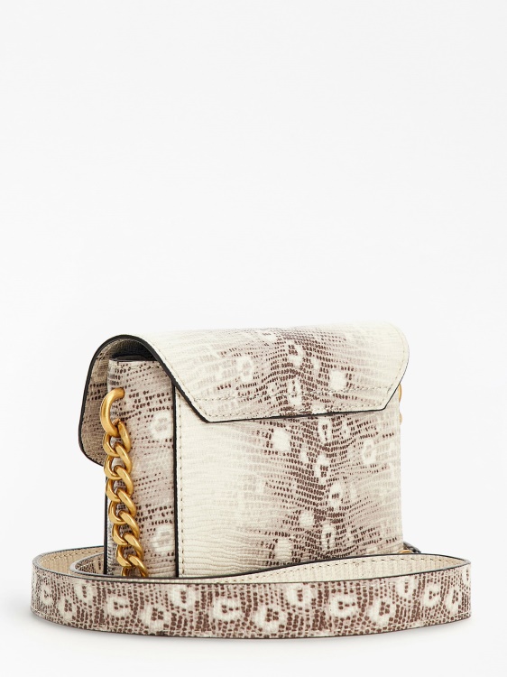 сив Multi Shenny Python-print Mini Crossbody Guess