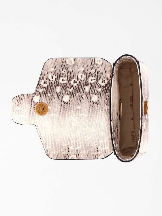 сив Multi Shenny Python-print Mini Crossbody Guess