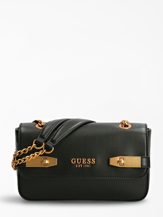 Guess Zadie Mini Crossbody черно
