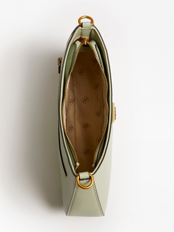 Alexie Saffiano Hobo Guess Green