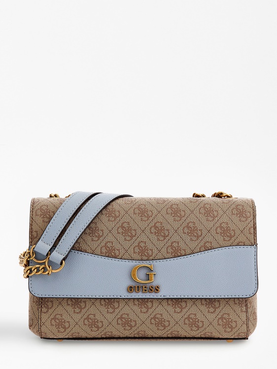 светло синьо Nell 4g лого Crossbody Guess