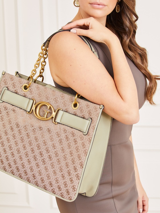 Aileen 4g лого Shopper Guess зелено