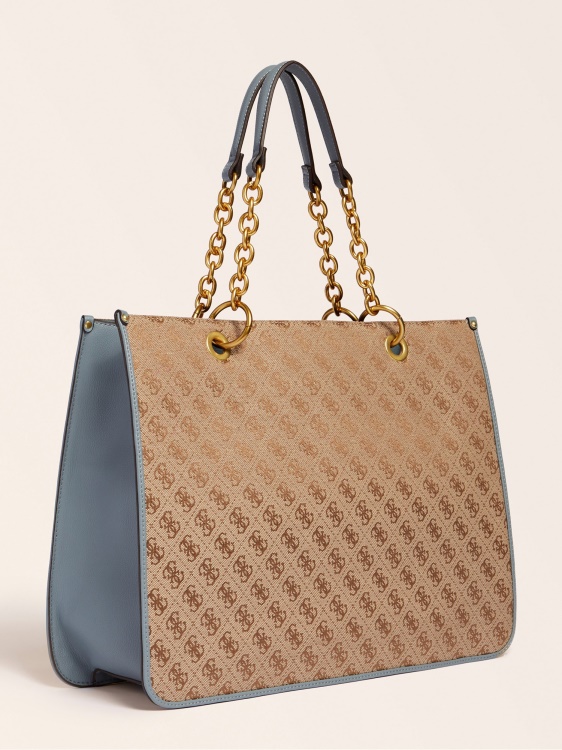 Guess Blue Aileen 4g Logo Shopper