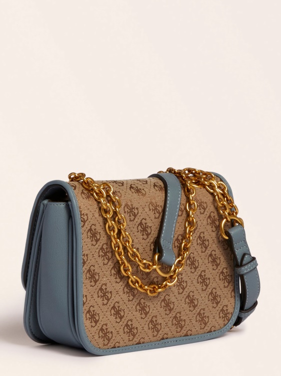 Aileen 4g чанта за кръст с лого Guess Blue