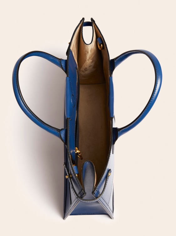 Blue Stilla истинска кожа Shopper Guess