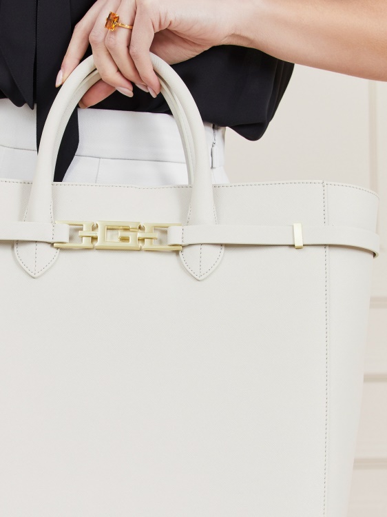 Guess White Cristina купувач от истинска кожа
