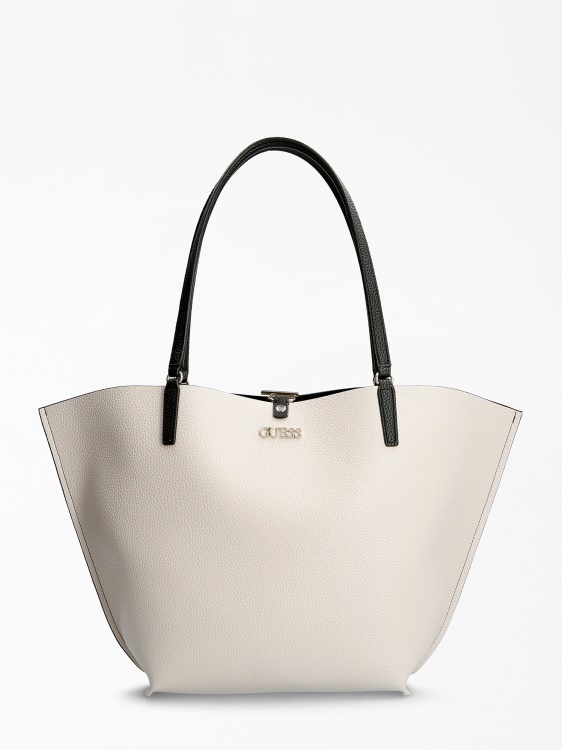 Black Alby Shopper Pochette Guess