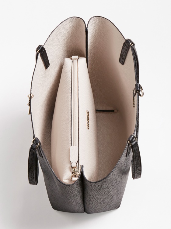 Black Alby Shopper Pochette Guess