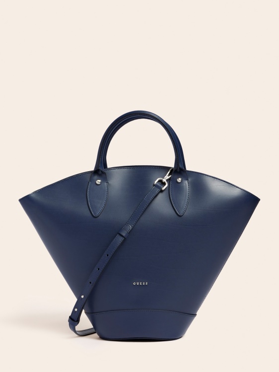 Дамска чанта от естествена кожа Jary Guess Blue