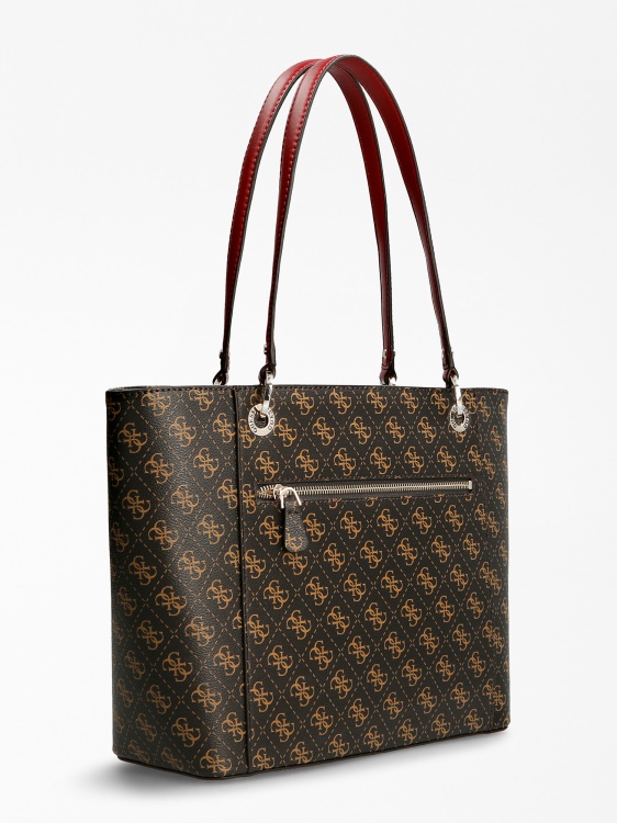 кафяво Noelle 4g ​​​​лого Shopper Guess