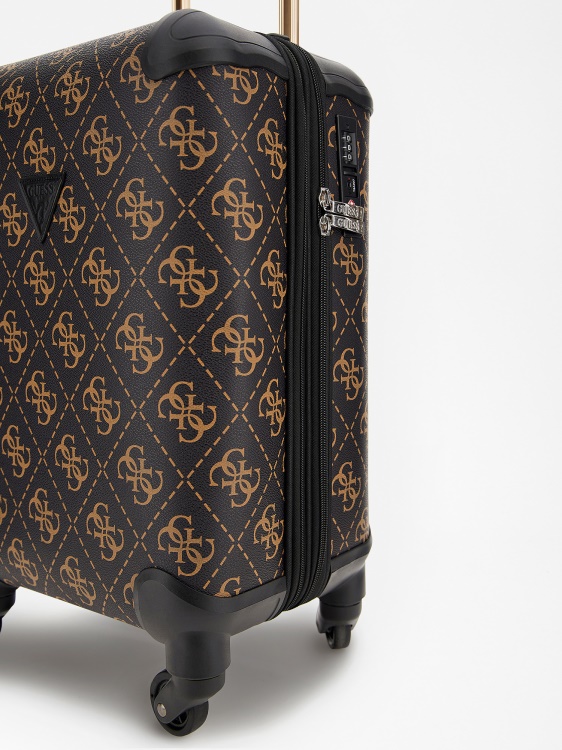 Wilder 4g божур лого количка Guess кафяво