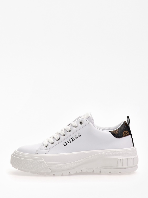 бели кецове Multi Eladie с гумена подметка Guess