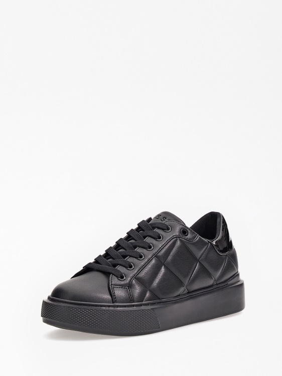 ватирани кецове Hilan Guess Black