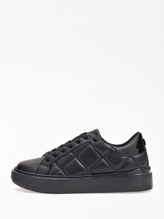 ватирани кецове Hilan Guess Black