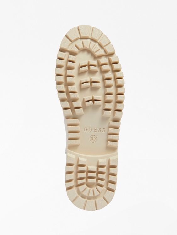 ботуши челси от смесена кожа Oakess Guess бяло