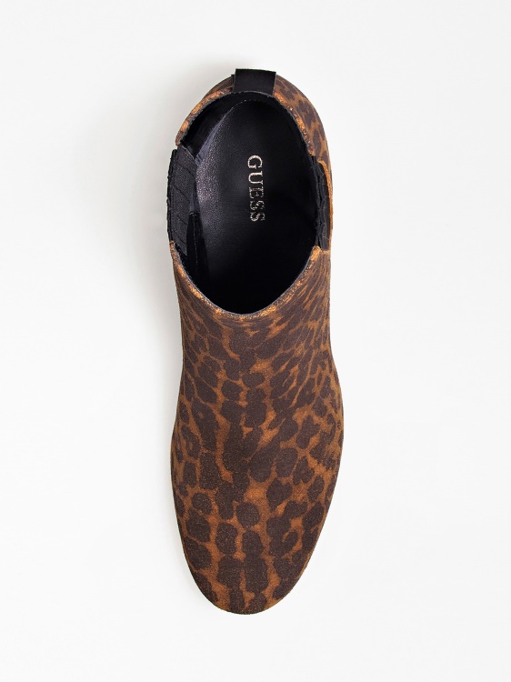 ниски ботуши Animalier Suede Safia Guess
