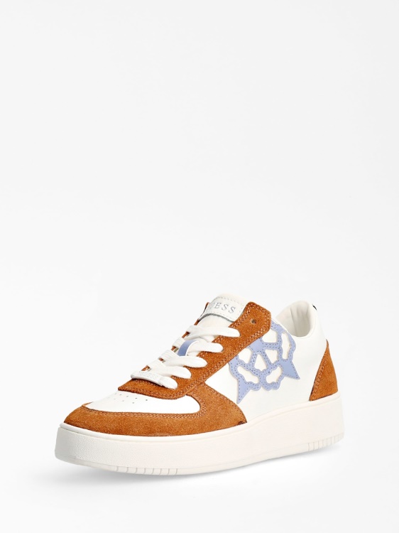Sidny маратонки от естествена кожа кафяви Multi Guess