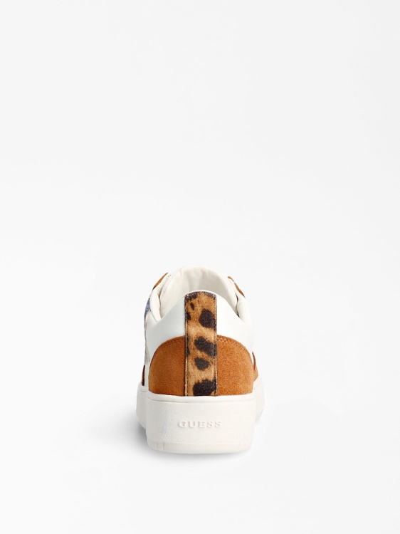 Sidny маратонки от естествена кожа кафяви Multi Guess