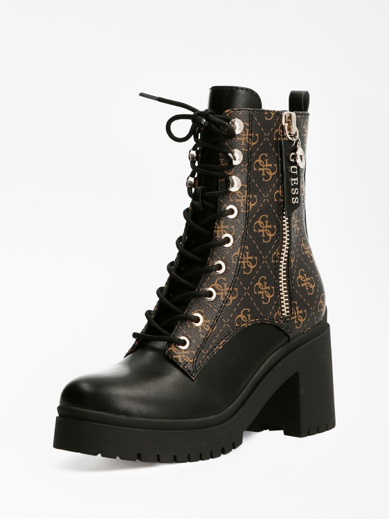 бойни ботуши с лого Cabra 4g Guess Brown
