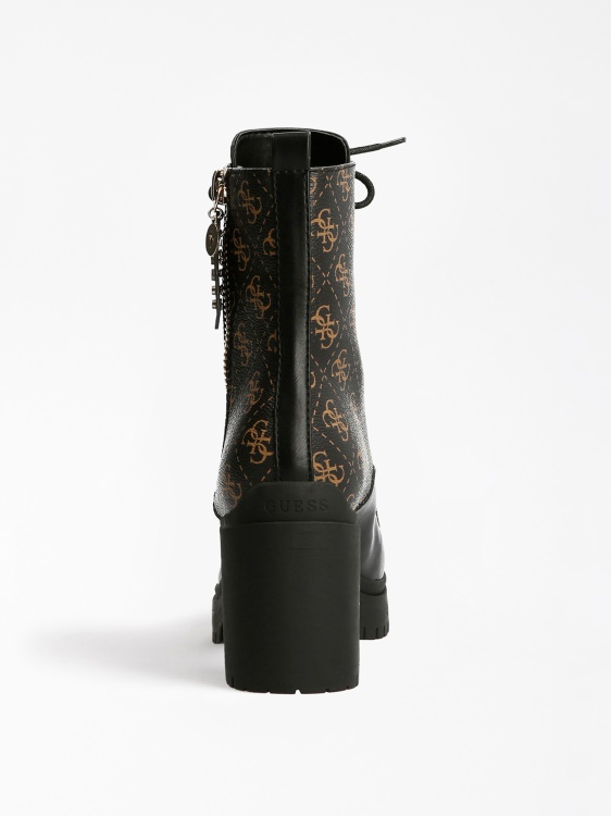 бойни ботуши с лого Cabra 4g Guess Brown