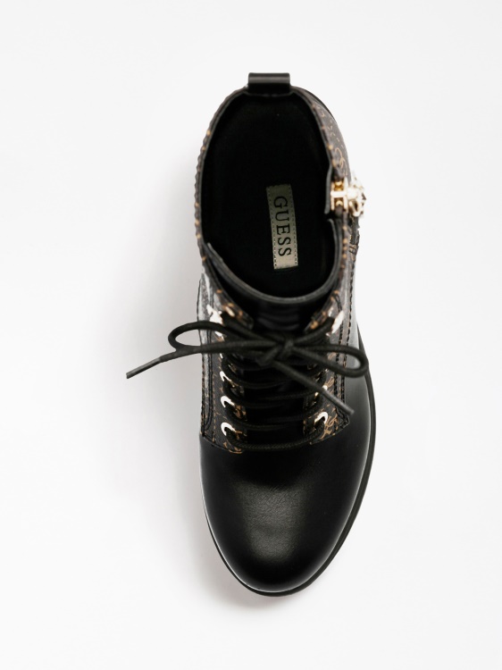 бойни ботуши с лого Cabra 4g Guess Brown