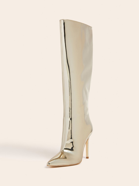 фолирани високи ботуши Marciano Guess Gold