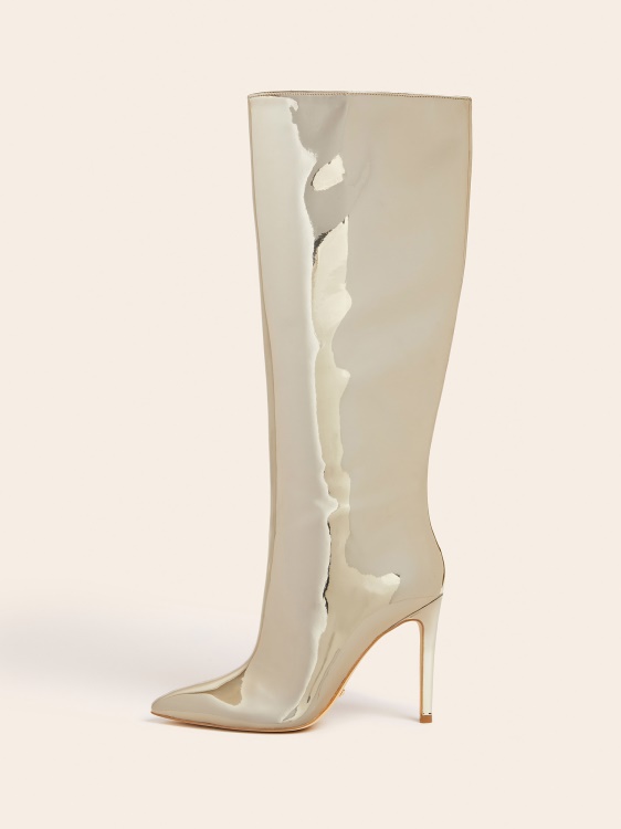 фолирани високи ботуши Marciano Guess Gold