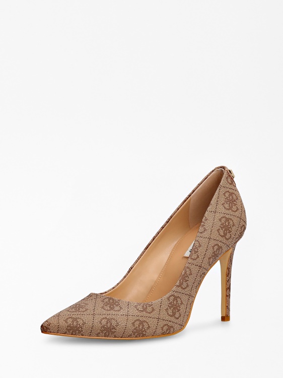 Piera 4g лого съдебна обувка Guess бежово