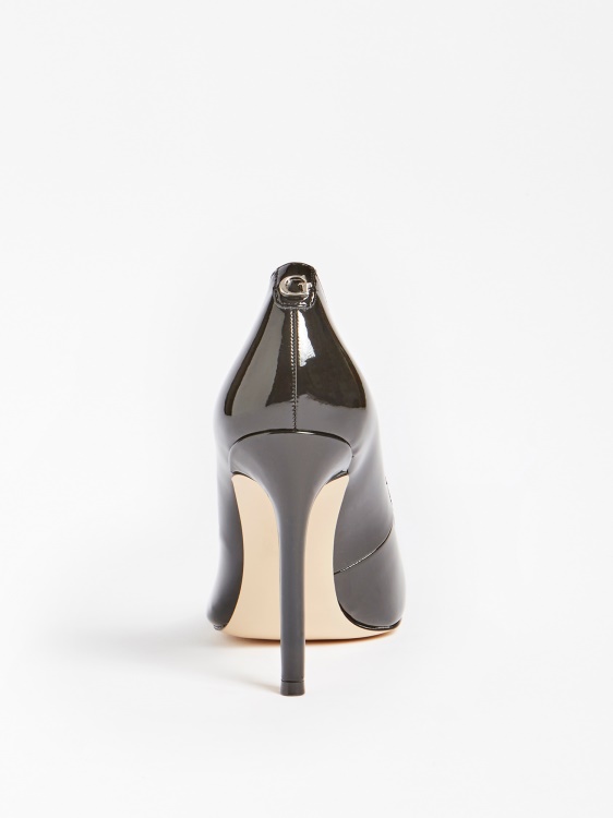 Gavi Patent Court Shoe Black Guess