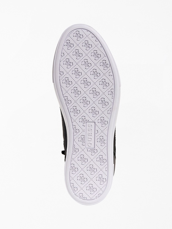 високи маратонки Guess Giala Rhinestone черни