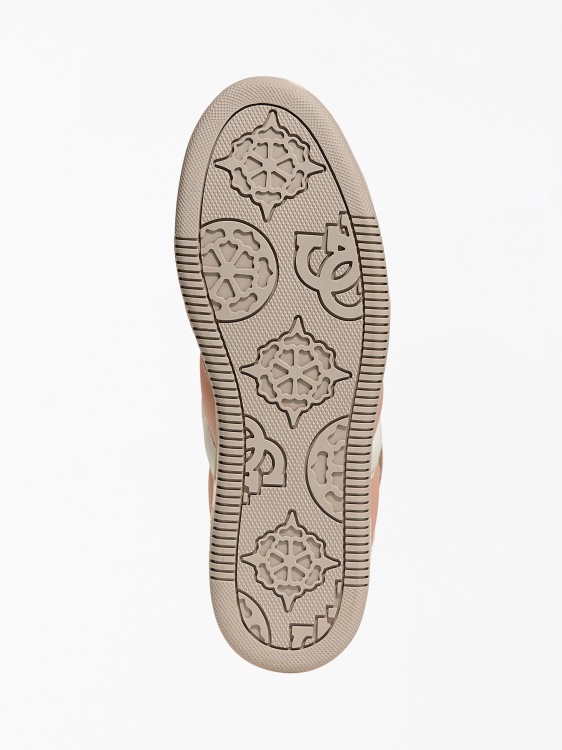 Lisa Animalier високи маратонки Guess розово
