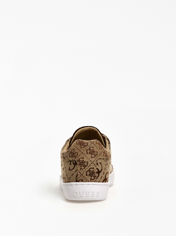 Guess бежови маратонки с лого Rosalia 4g