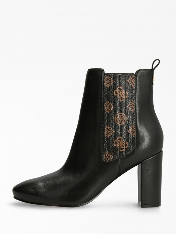 Guess кафяви обувки Kaelyn от естествена кожа