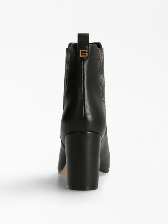 Guess кафяви обувки Kaelyn от естествена кожа