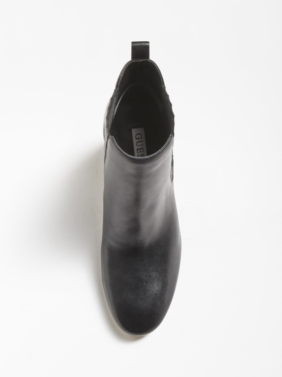 Guess кафяви обувки Kaelyn от естествена кожа