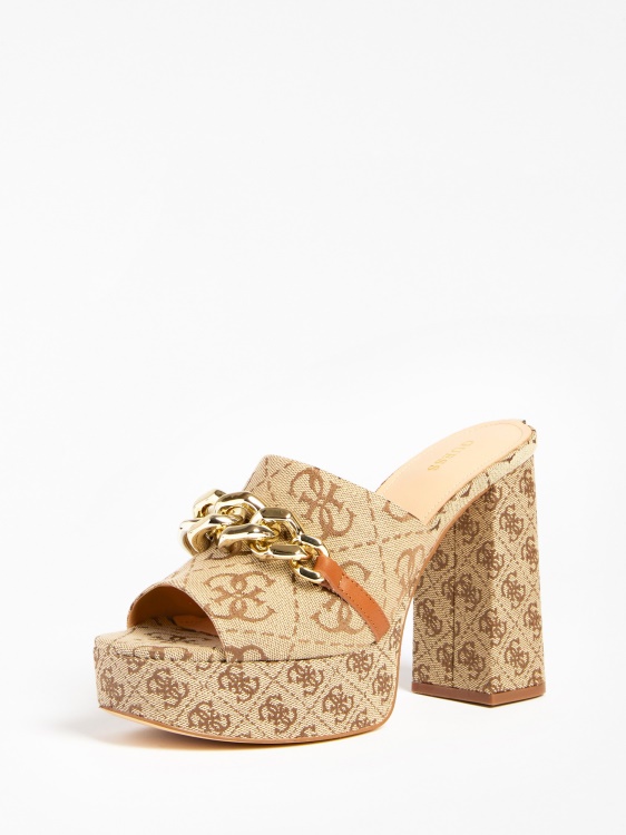 бежов Guess Xanthe 4g лого запушване