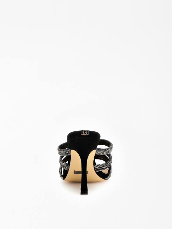 Sypress Rhinestone Sandal Black Guess