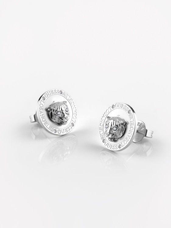 обеци Guess Daktari' сребърни